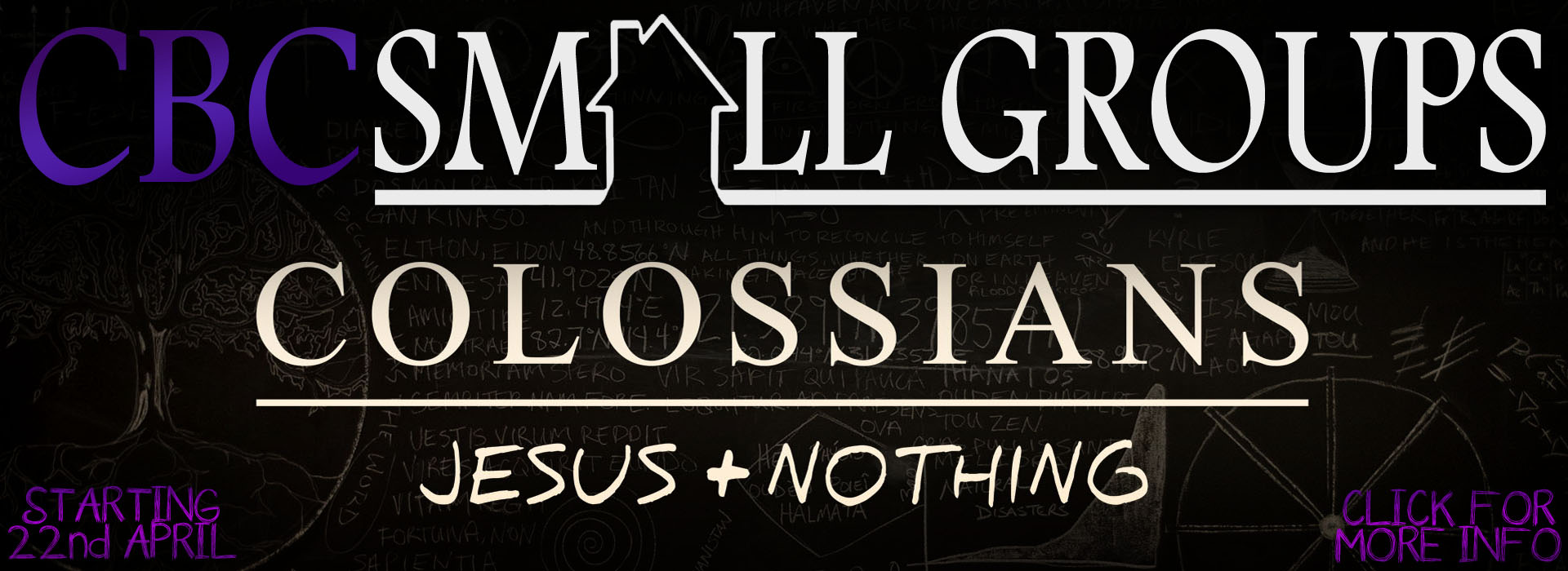 CBC Small Groups 2018 Colossia